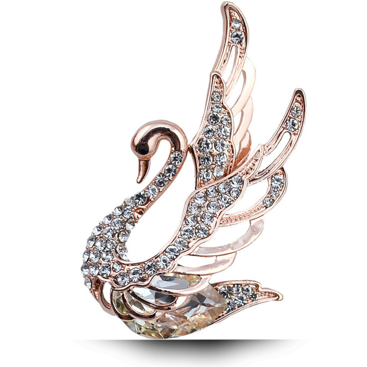 Broche Cygne Fantaisie