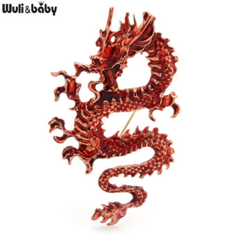 Broche Dragon Chinois