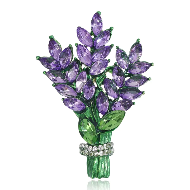 Broche Fleurs De Lavande