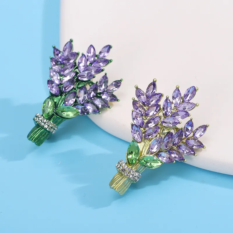 Broche Fleurs De Lavande