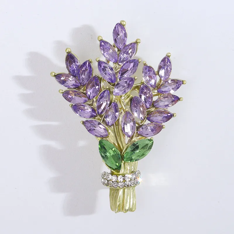 Broche Fleurs De Lavande