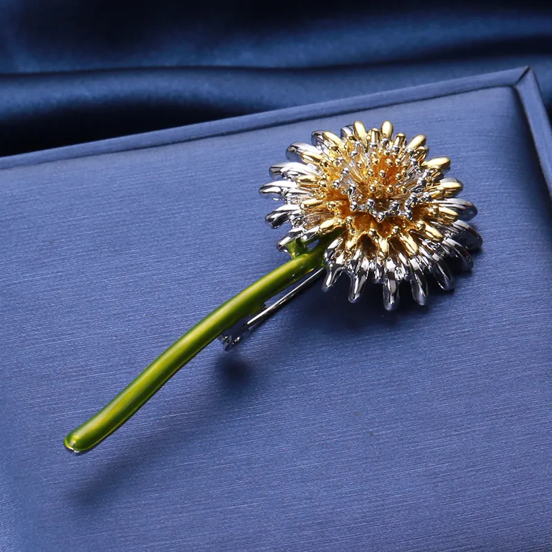 Broche Fleurs De Pissenlit