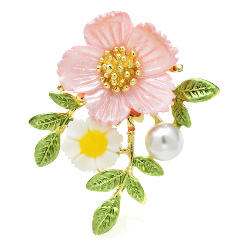 Broche Fleurs Mirifiques