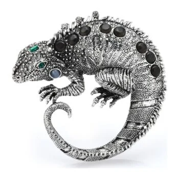 Broche Caméléon Vintage
