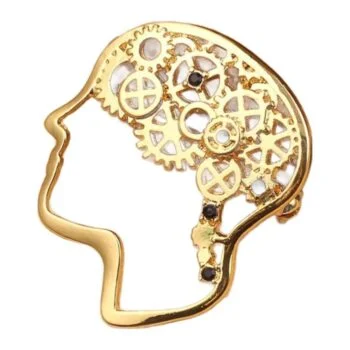 Broche Cerveau