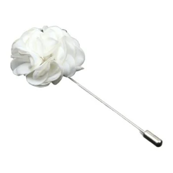 Broche Fleurs Homme