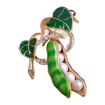 Broche Haricot À Pois