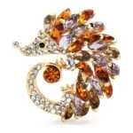 Broche Hérisson Fantaisie