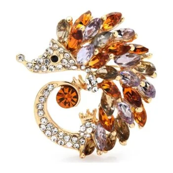 Broche Hérisson Fantaisie
