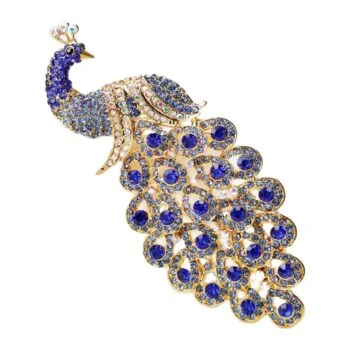 Broche Paon Majestueux