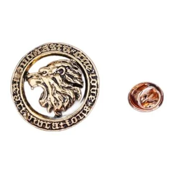 Broche Tête De Lion