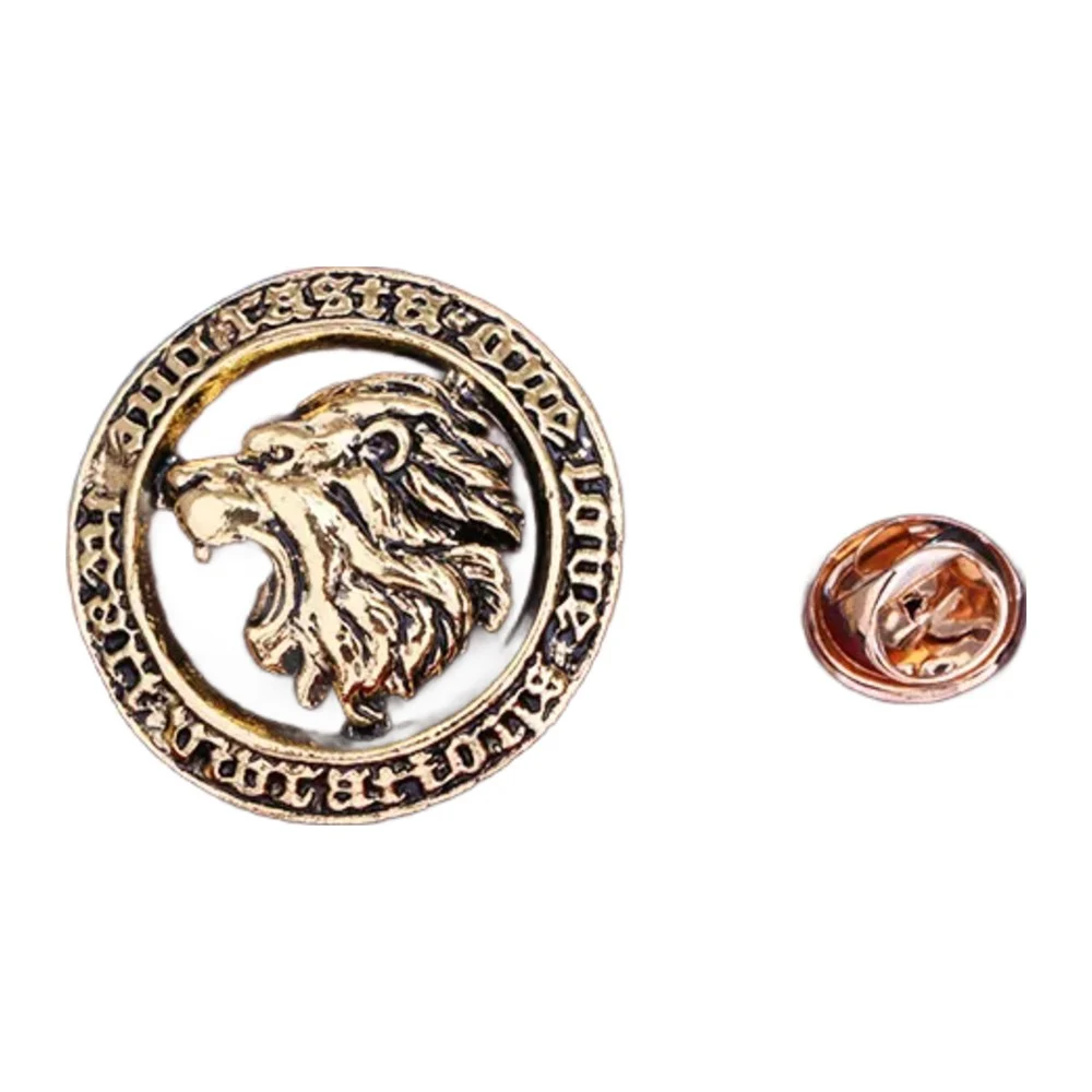 Broche Tête De Lion