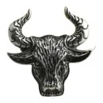 Broche Tête De Taureau