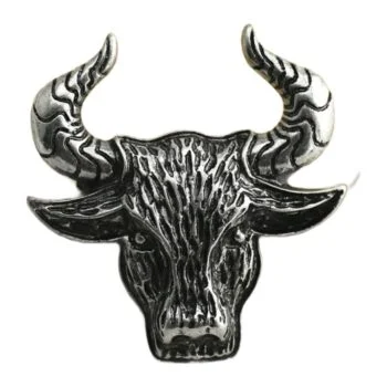 Broche Tête De Taureau